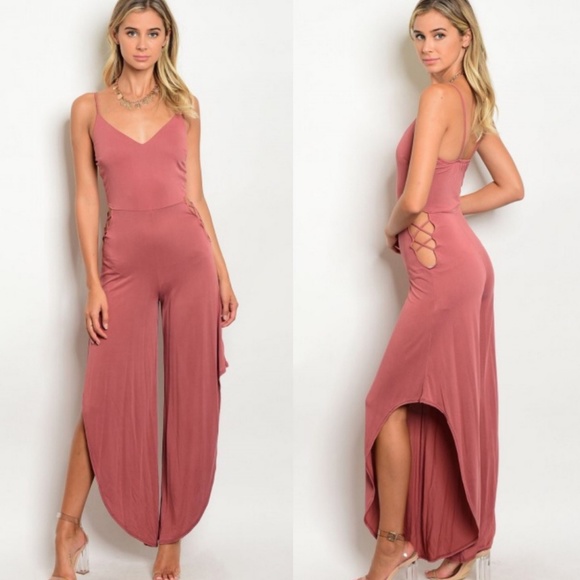 Pants - Mauve Jumpsuit